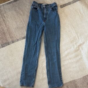 Abercrombie & Fitch Ultra High Rise Blue Jeans (Curve Love)